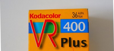 Farbfilm-Pack Kodacolor VR400 Plus mit nur  36 Bildern