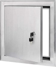 Premier 2400 Series 18x18 Universal Aluminum Access Panel Door with Keyed Latch