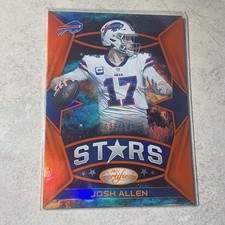 2021 Panini Certified Stars Josh Allen #CS-17 Mirror Orange /149 Buffalo Bills