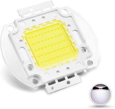 High Power Led Chip 50W White (6000K - 6500K / 1500Ma / DC 30V - 34V / 50 Watt)