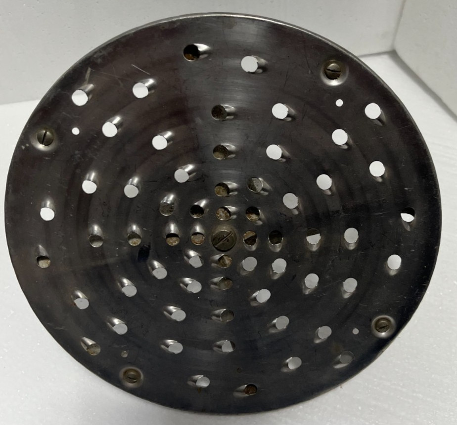 Genuine Hobart #12 Pelican Head 9" Shredder Plate Holder 5/16" Cheese Disc OEM