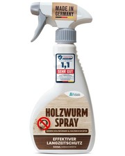 F UTUM 500ml Holzwurm-Abwehr-Spray Hausbock Holzwurmtod Holzwurm-Ex