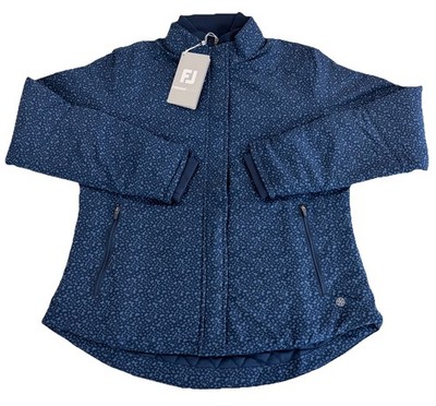 FootJoy ThermoSeries isolierte Damen Golfjacke marineblau Größe UK 10 Small neu