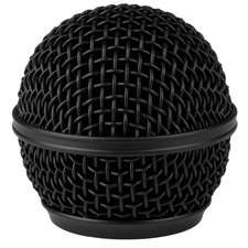 Talent DM-RGB Black Microphone Ball Head Mesh Grill for Shure SM58 BETA58 SM5...