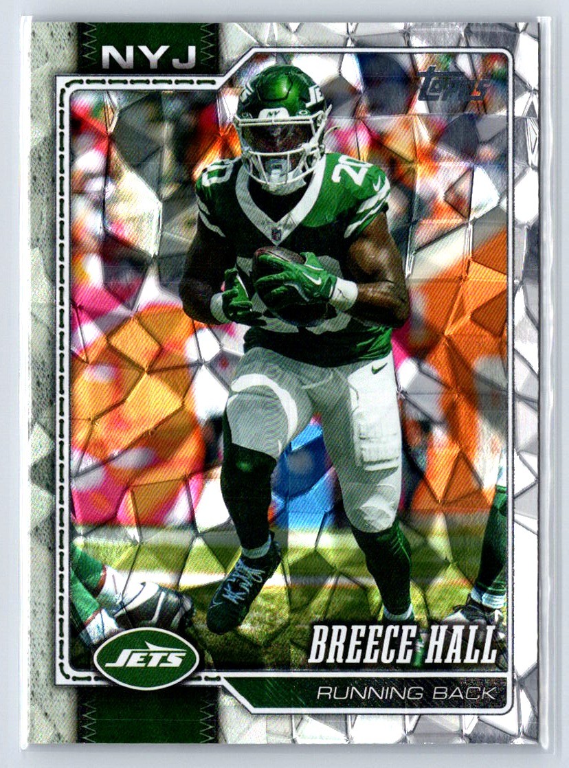 2026 Topps Flagship #162 Breece Hall Diamante Foil