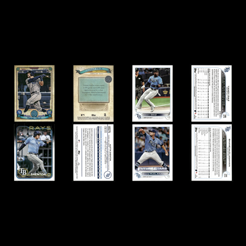 Tampa Bay Rays Lot 25 Baseball Cards Topps Chrome Update Decades Next NM MLB - Picture 8 of 9