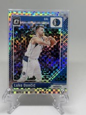 2024-25 Panini Donruss Optic Luka Doncic #214 Checkerboard Prizm Mavericks