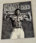 Beckett #63 Baseball Card Monthly Magazine June 1990 Issue Bo Jackson B&W Cover — photo 1