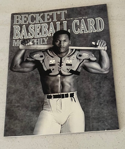 Beckett #63 Baseball Card Monthly Magazine June 1990 Issue Bo Jackson B&W Cover