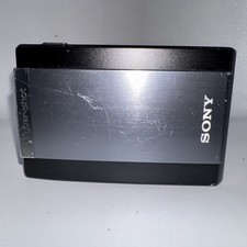 Sony Cyber-shot DSC-T300 10.1MP Digital Camera - Black Untested