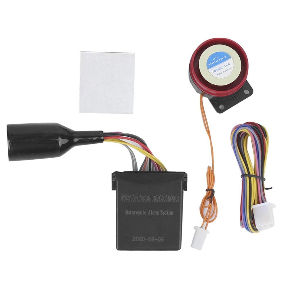 2 Way Alarm System Universal ABS Motorcycle Anti?Theft Remote Control for Sec...