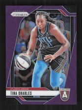 Tina Charles 2024 Panini Prizm WNBA Purple Prizms #/149 #36