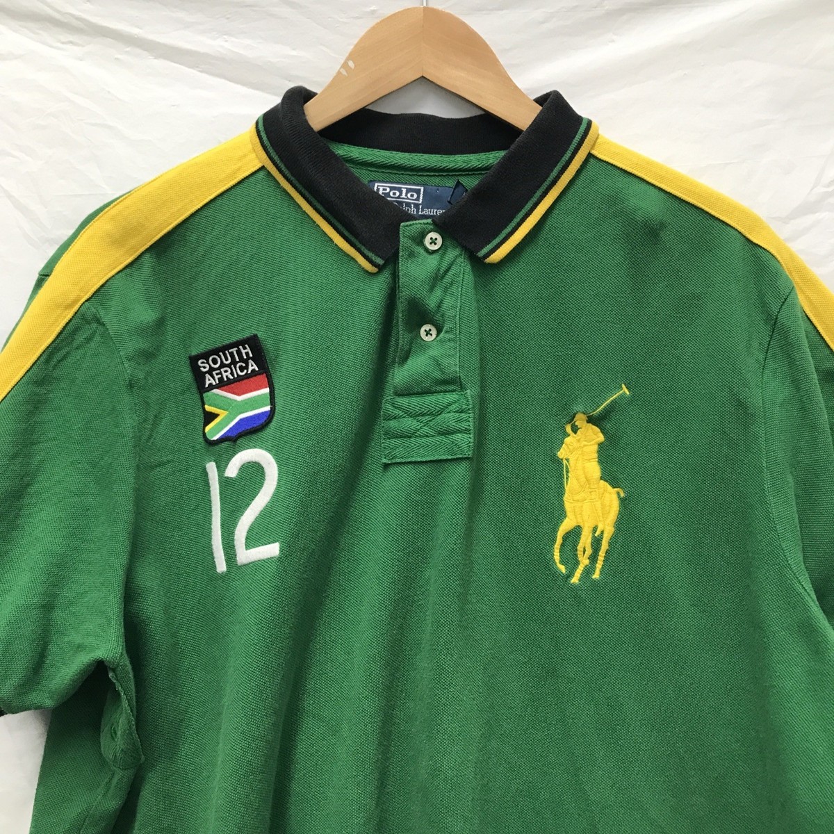 Polo Ralph Lauren Polo Shirt Mens Large South Africa Big Pony PRL
