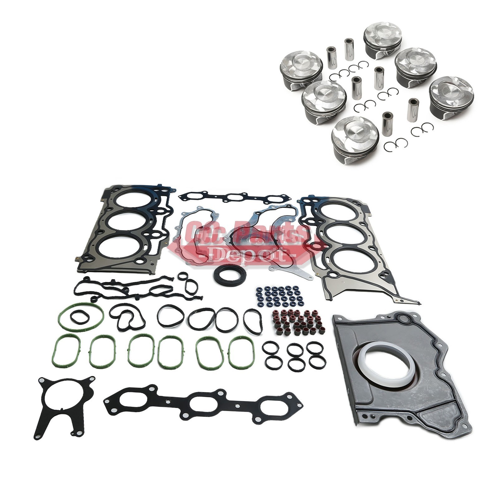 Engine Overhaul Piston Gasket Kit Fit For Maserati LEVANTE GHIBLI M156D 3.0T