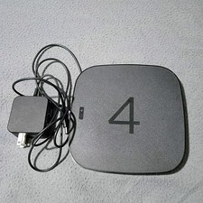 Roku 4 4th Generation Media Streamer Tested Model 4400X W Charger No remote