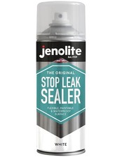 JENOLITE Stop Leak Dichtungsspray Wei&szlig; 400 ml Wasserdicht Leckspray Dachrinnen