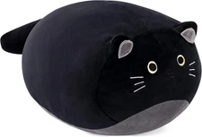 Wepop Giant Black Cat Plush 20 in - Kawaii Stuffed Animal, Cute... 