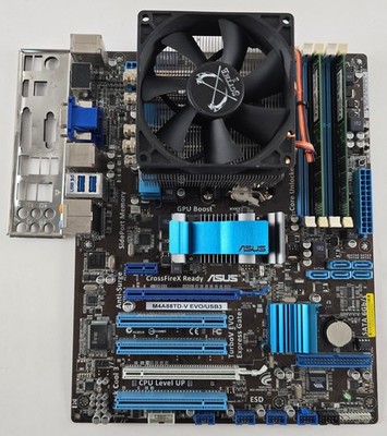 AMD Phenom II X2 555 + ASUS M4A88TD-V EVO/USB3 + 8GB DDR3 + CPU Kühler #128