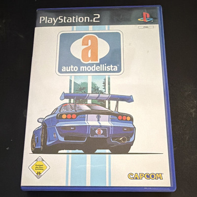 Capcom Auto Modellista Sony PlayStation 2 PS2 PAL mit Handbuch USK 0