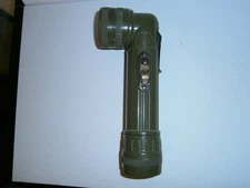 Vintage 1963-72 US Army Military Flashlight MX-991/U G.T. Price & 4 Filter Lens