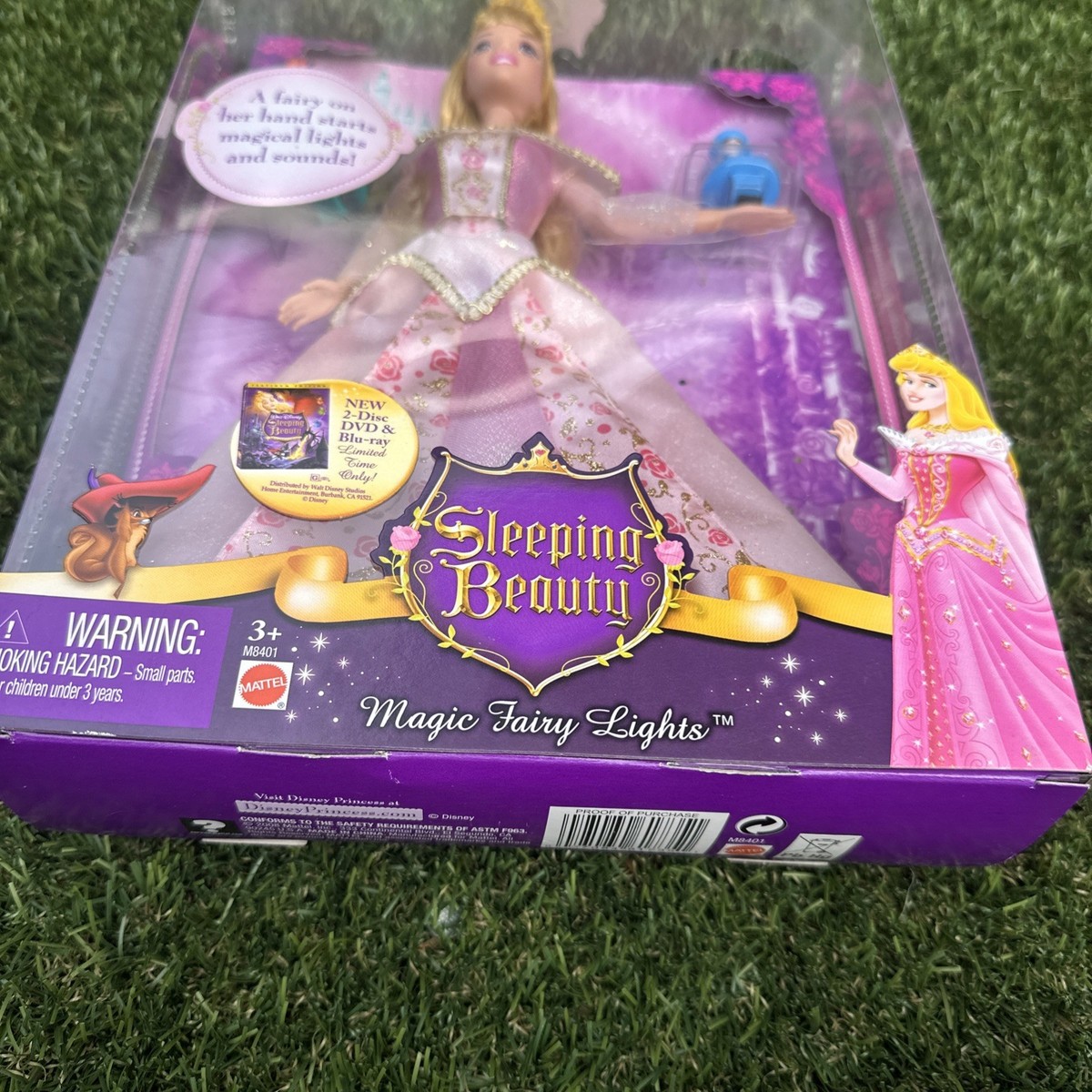 2008 DISNEY PRINCESS SLEEPING BEAUTY MAGIC FAIRY LIGHTS M8401