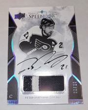 Splendor Peter Forsberg Patch Auto Signatures /27 SSP