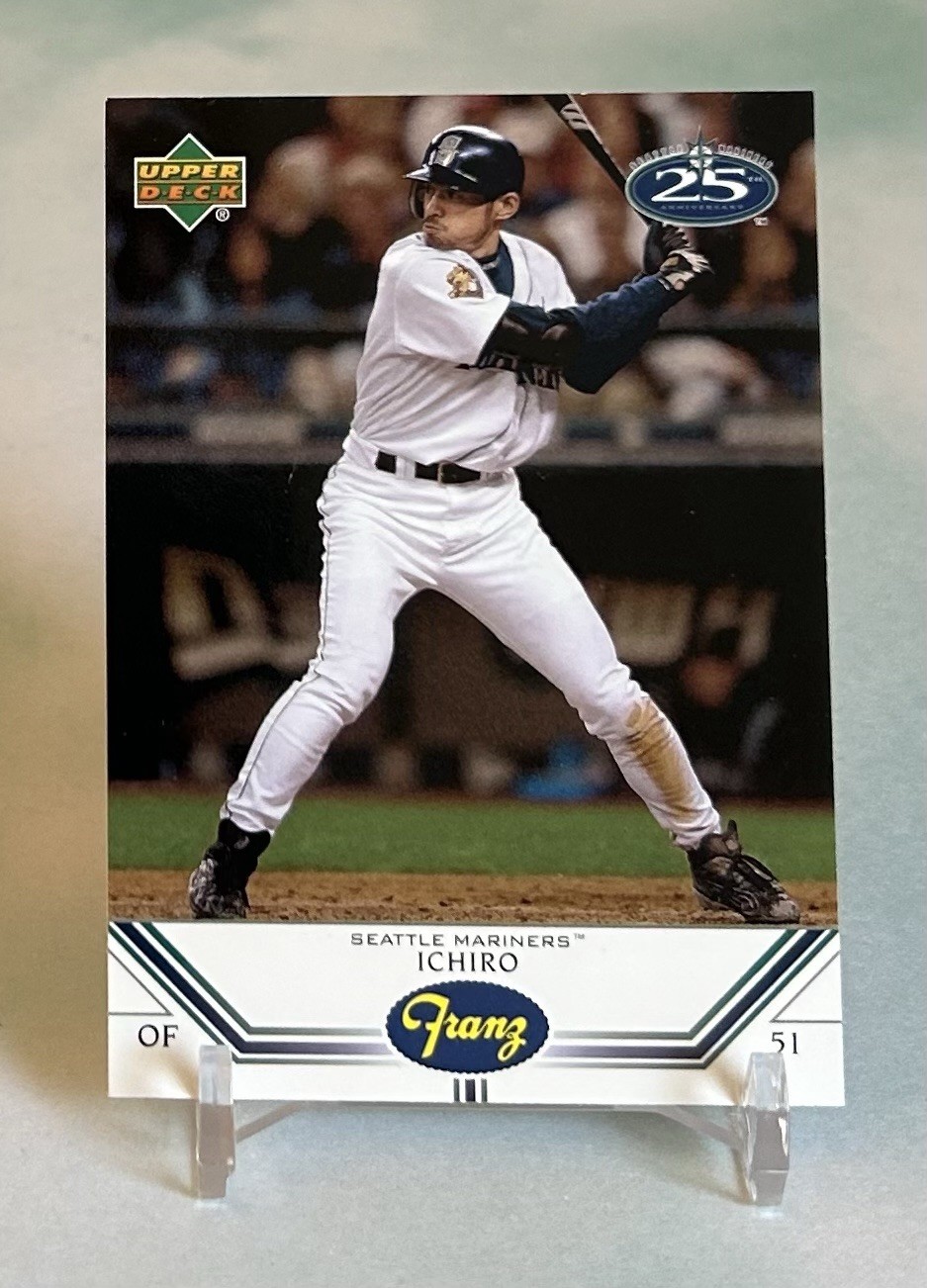 Ichiro Suzuki 2002 Upper Deck Franz #1 Seattle Mariners HOF