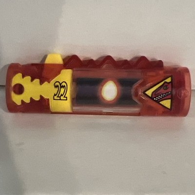 Power Rangers Dino Charge #22 Red FUKUIRAPTOR Charger Energem Rare
