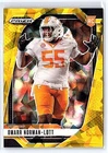 2025 Panini Prizm Draft Picks Football Gold Ice Omarr Norman-Lott #120