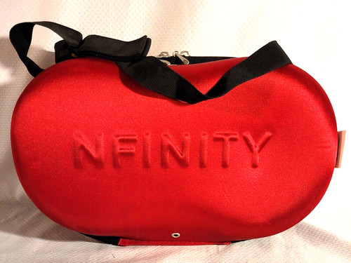 RED Nfinity Evolution Cheer Shoes Case ONLY (size 9) Gently Used