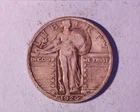 1926-S Standing Liberty 25C Quarter - VF Details ** 707-5
