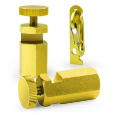 Tall Stair Gauges for Framing Square with Holder and Carabiner, Stair Gauge K...