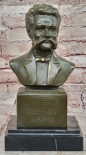 Bronze Statue Sculpture of Johann Strauss Classical Music Icon Western Art Sale