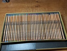 Karisma 36 English "No-Number" Colour Pencils : Rare First Production Set !