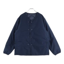 Nanamica 25AW Reversible Down Cardigan Light Jacket Navy S25FA054 Used 0ada6312c