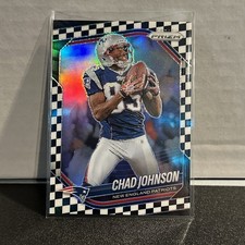 2025 Panini Prizm Chad Johnson Black White Checkerboard # 180