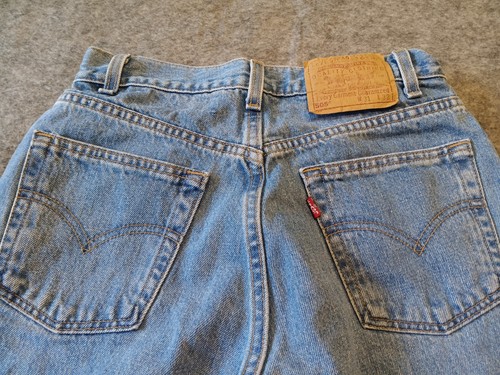 VTG Levi's 505 Jeans Mens 31x32 Faded USA Regular Fit Straight Leg 00's Denim - Picture 4 of 9