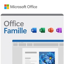 Microsoft Office Famille 2024 | Code d'activation envoyé par email