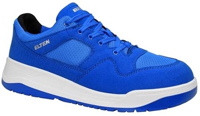ELTEN Maverick blue Low ESD S1P Sicherheitshalbschuhe Herren 44 Blau
