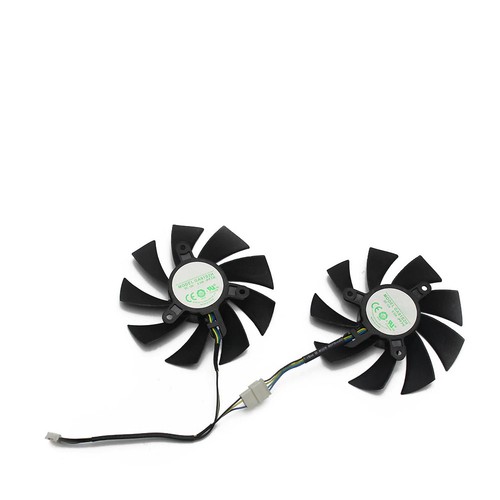 Pair Fans Cooling Fan For Zotac GTX 1060 1660 1660TI AMP Graphics Card 85mm - Afbeelding 9 van 12
