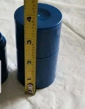 Safe to Touch Plastic Encased LEAD LINED VIAL PIG (1/4" thick) Storage Container