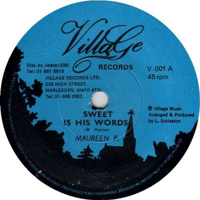 Maureen Pearson - Sweet Is His Words (Vinyl 12'' - UK - Original)