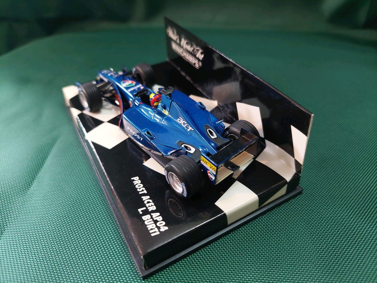 自動車 MINICHAMPS Prost Acer AP04 L.Burti 自動車 MINICHAMPS Prost Acer AP04 L.Burti F1 model Minichamps 1/43