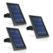 Wasserstein Solar Panel with 13 ft Cable Compatible with Arlo Essential 3-Pack