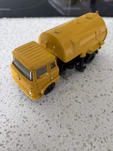 Vintage Dinky Toys Yellow Bedford Road Sweeper Lorry Repainted