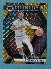 Stephon Castle 2024-25 Panini Mosaic /8 Gold Geometric City Edition RC #290