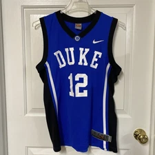 Nike Duke Blue Devils #12 Basketball Jersey Wojciechowski Mens S