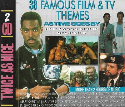 38 Famous Film & TV Themes As Time Goes By Hollywood Studio Orchestra | 2 CDs
