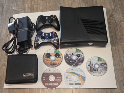 Microsoft XBox 360  S Console complete bundle Model 1439 tested works