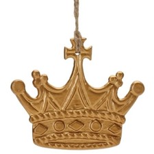 Crown Ornament - FREE SHIPPING 